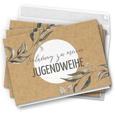 10x Einladungskarten