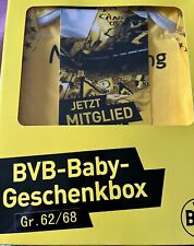Borussia Dortmund BVB Baby-Geschenkbox Gr. 62/68 Neu