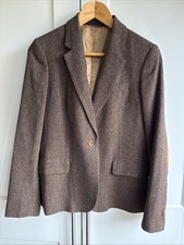 Gant Damen Blazer Tweed aus Wolle Viskose Seide Polyamide In Gr 42