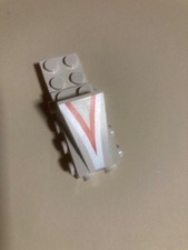 Lego 1 x Cockpit weiß/rot