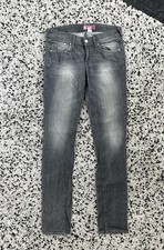 H&M Skinny Jeans Gr. 28 grau