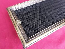 Kamin Luftgitter MESSING