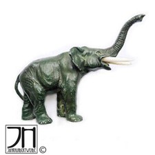 Jugendstil Elefant Metall
