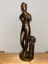 Bronzefigur schöne frau akt - frau,