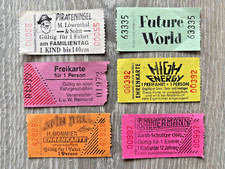 6 x Ticket Karussells