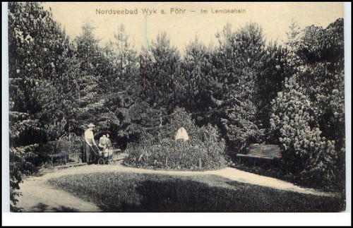 Wyk insel föhr 1910 frau - föhr, ~1910/20