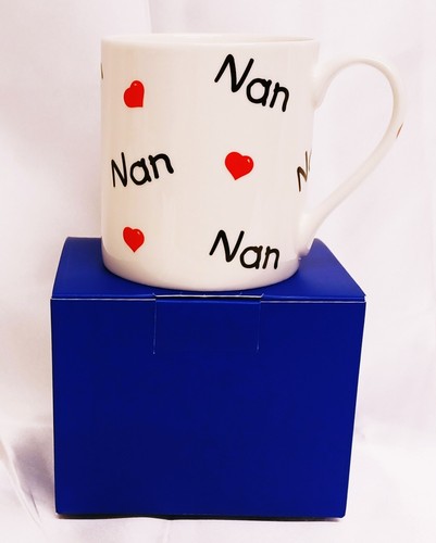 Nan love hearts becher fine - hearts,
