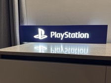 Spielstation Werbelampe Metall