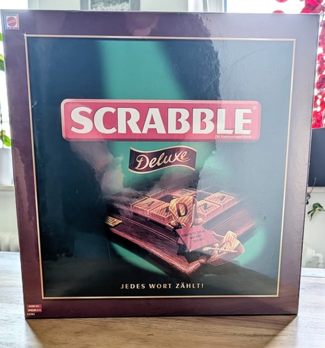 Scrabble deluxe mattel 2008 - scrabble,