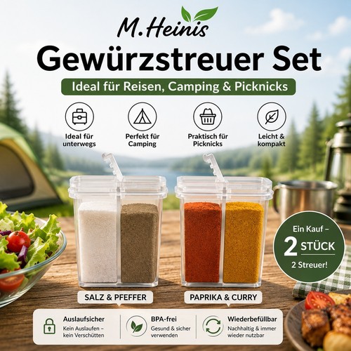 Stück mini gewürzstreuer - 2,