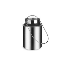 Milchkanne 1 Liter l Edelstahl