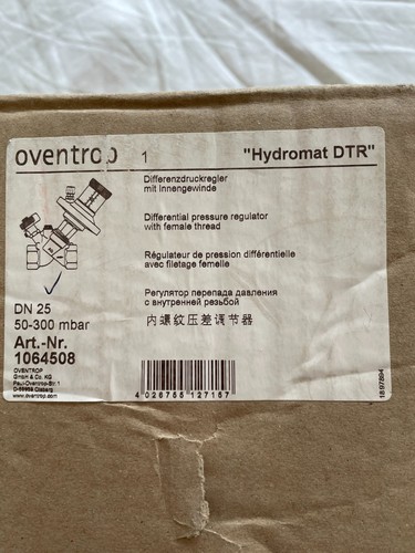 Oventrop differenzdruckregler - oventrop,