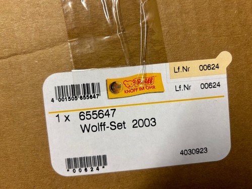 Steiff 655647 wolf set - 655647,