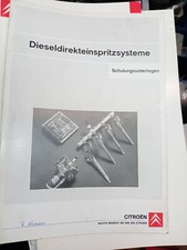 Citroen Schulungsunterlagen Diesel Direkteinspritzung gebraucht original