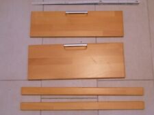 Schubladenblenden Buche Kernmassiv  /  PORTOFREI