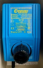 Trafo Conrad Fahrregler 240267 DC 42VA 14Volt+14 Volt Wechselstrom Modellbahn