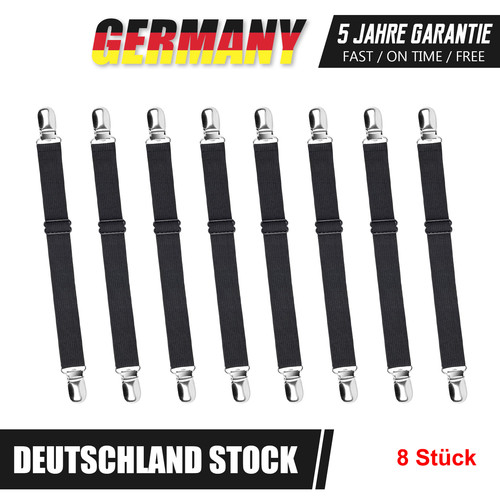 Spannbettlakenhalter - 8x,