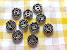 Schöne metallknöpfe ø - 10,