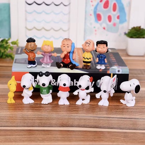 Snoopy figuren sammlung set - snoopy,