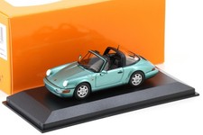 1:43 Minichamps Maxichamps Porsche 911 964 Carrera 2 Targa 1991 green metallic