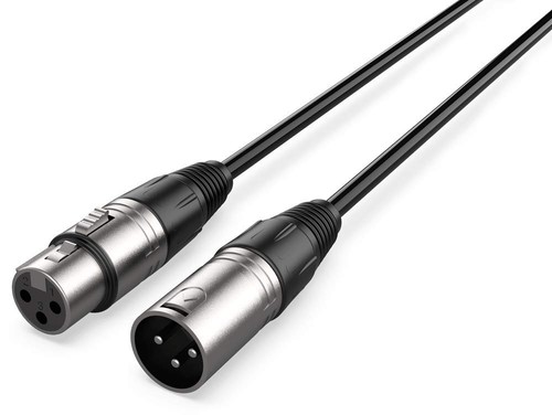 Xlr kabel 30cm audibax schwarz - 30cm,