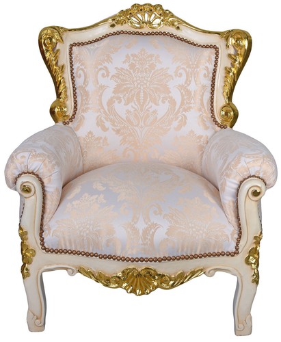 Prunksessel barock - prunksessel,