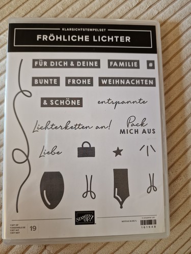 Fröhliche lichter stempelset - fröhliche,