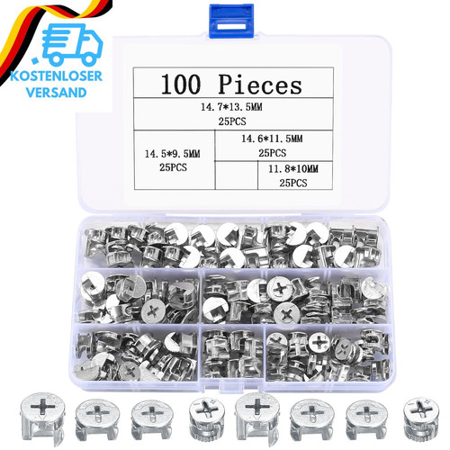 100 stk exzenter - 100,