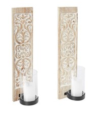 2x Wandkerzenhalter im Set 51