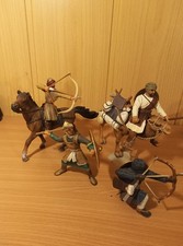 Schleich Reiter auf Dromedar, Bogenschütze auf Pferd,Speerwerfer,Bogenschütze