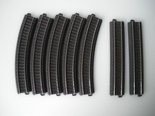 Märklin Alpha Fantasiebahn Schienen Set 2  gebogen gerade  2001 2021 H0 1:87