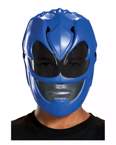 Blue ranger kinder halbmaske - blue,
