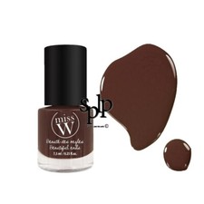 Miss W Bio Nagellack Nr. 13 Schokolade