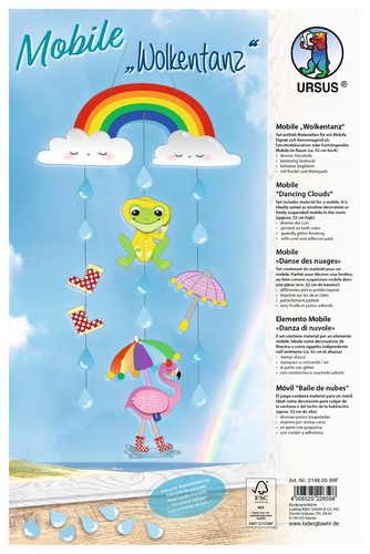 Bastelset mobile wolkentanz - bastelset,