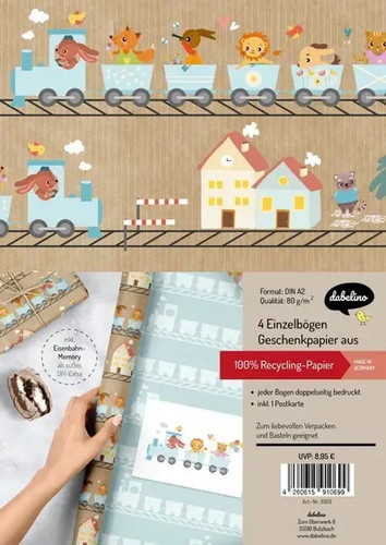 Geschenkpapier set für - geschenkpapier-set,