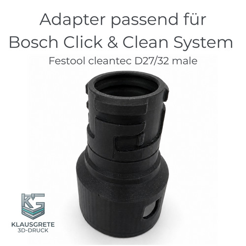 Adapter staubsauger passend - adapter,