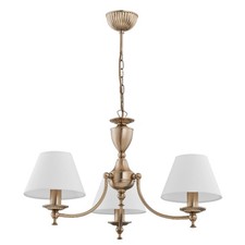 Kronleuchter Metall Stoff 40,8