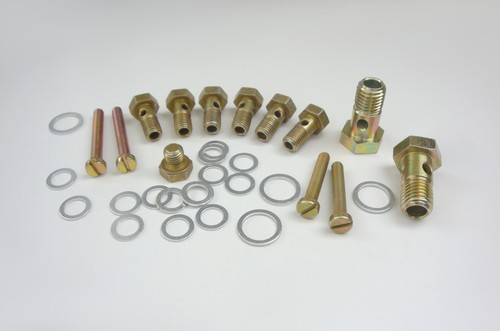 Hohlschrauben set gelb - hohlschrauben,