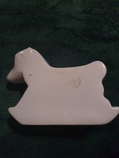 porzellan spardose Schaukelpferd