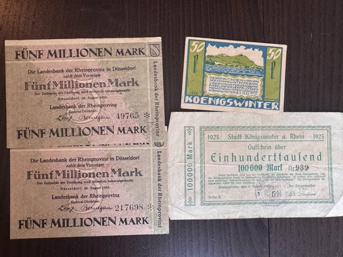 Notgeld rheinland 1923 - rheinland,