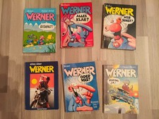 6x Werner Bücher - Brösel -
