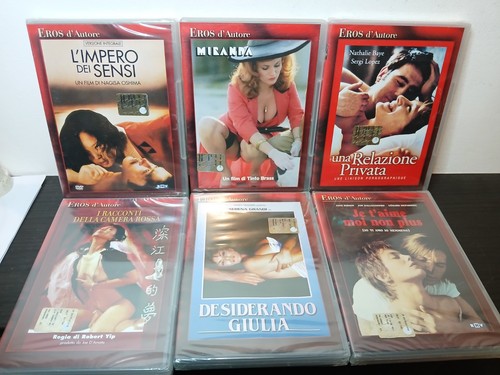 Lot dvds eros autore tinto - dvds, d'autore