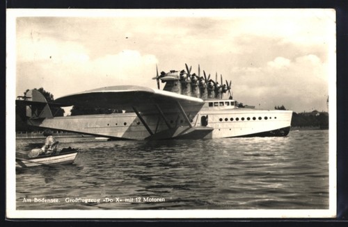 Wasserflugzeug dornier x - ak,