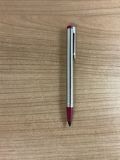 Druckbleistift   0,5 mm silberfarben/ weinrot