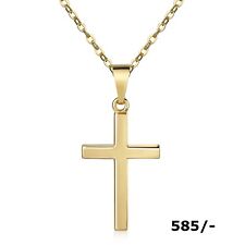Kreuz Anhänger  585 Gold 27