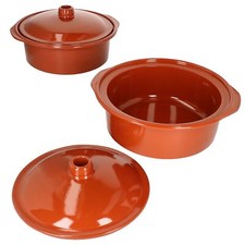 2er Set Tontopf Cocotte 4 L +