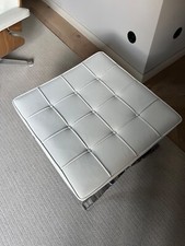 Barcelona Ottoman weiß Volo -