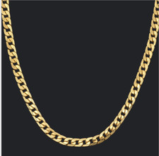 Goldkette 18k 8MM 60cm