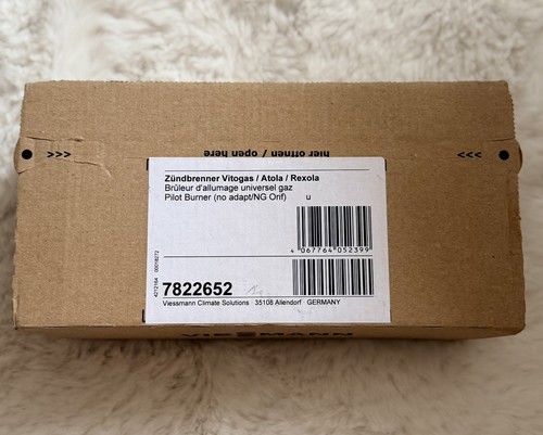 Viessmann zündbrenner 7822652 - viessmann,