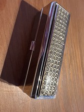 Lippenstift Etui mit Spiegel. Lipstick Case With Mirror Vintage 70s oder 80s